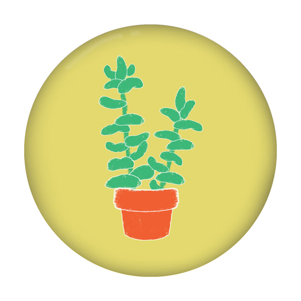 Succulents - Button Badge