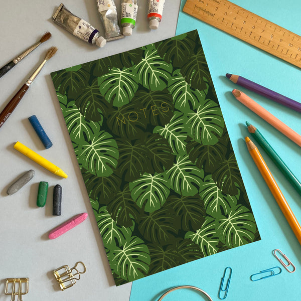 Monstera - A5 Notebook