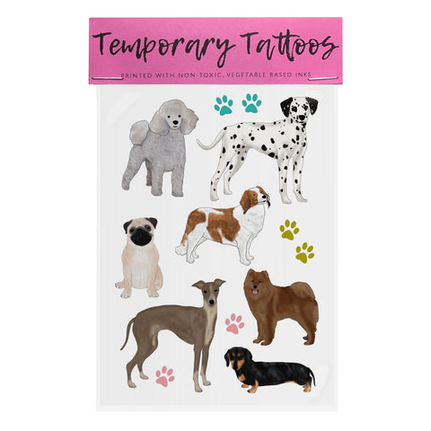 Dogs - Temporary Tattoos