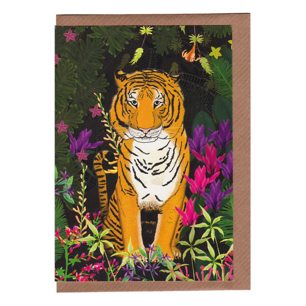 Jungle Tiger - Greetings Card