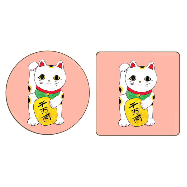 Maneki Neko - Coaster