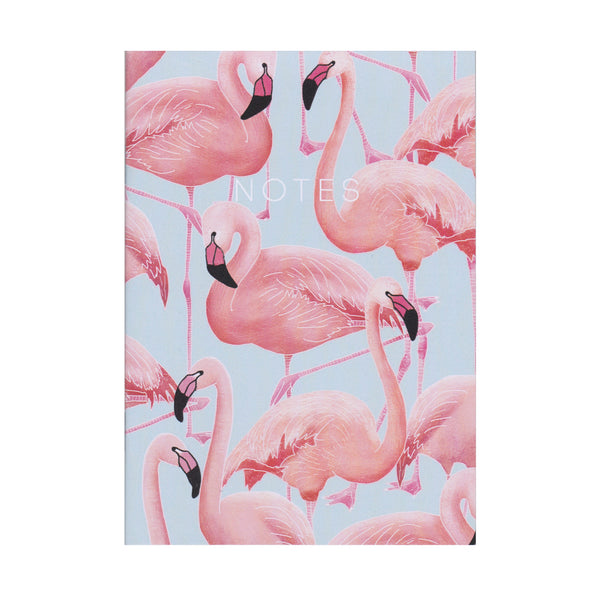 Flamingos - Mini Notebook