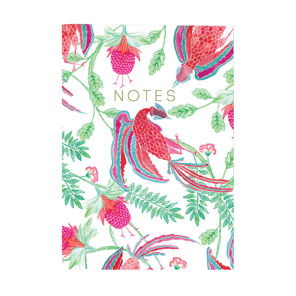 Emperor's Garden (Ivory) - Mini Notebook