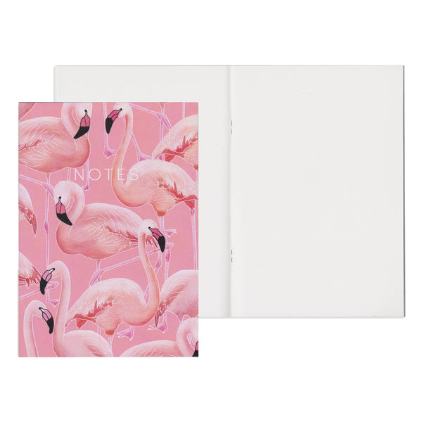 Pink Flamingos - Mini Notebook