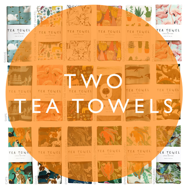 OFFER! Two Tea Towels